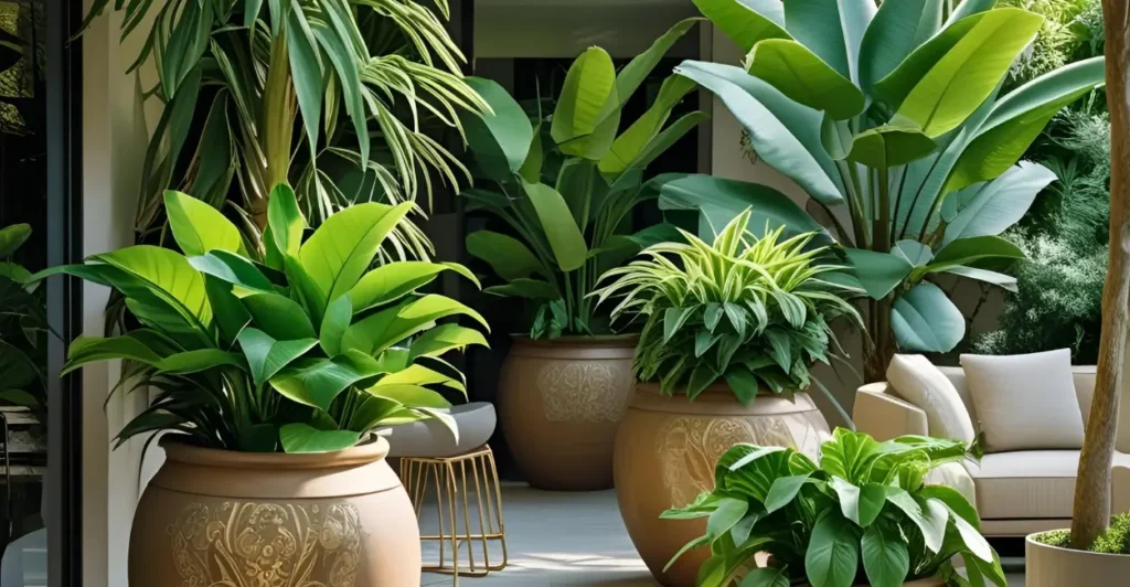 Como Transformar Sua Casa com Plantas em Vasos Grandes