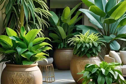 Como Transformar Sua Casa com Plantas em Vasos Grandes
