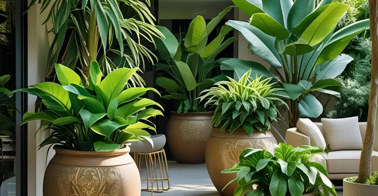 Como Transformar Sua Casa com Plantas em Vasos Grandes