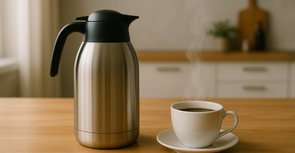 Garrafa térmica de café