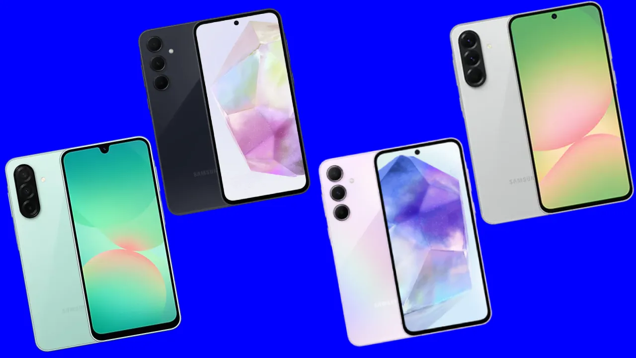 Melhores celulares intermediários da Samsung.