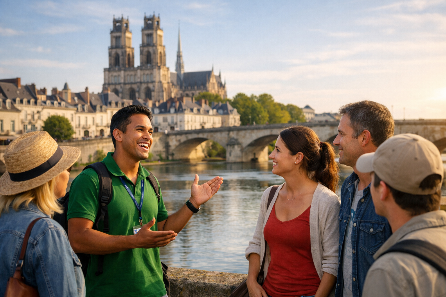 guia brasileiro em Orleans