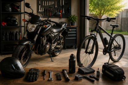 Práticas de quem usa bicicleta ou moto todo dia e nunca fica na mão