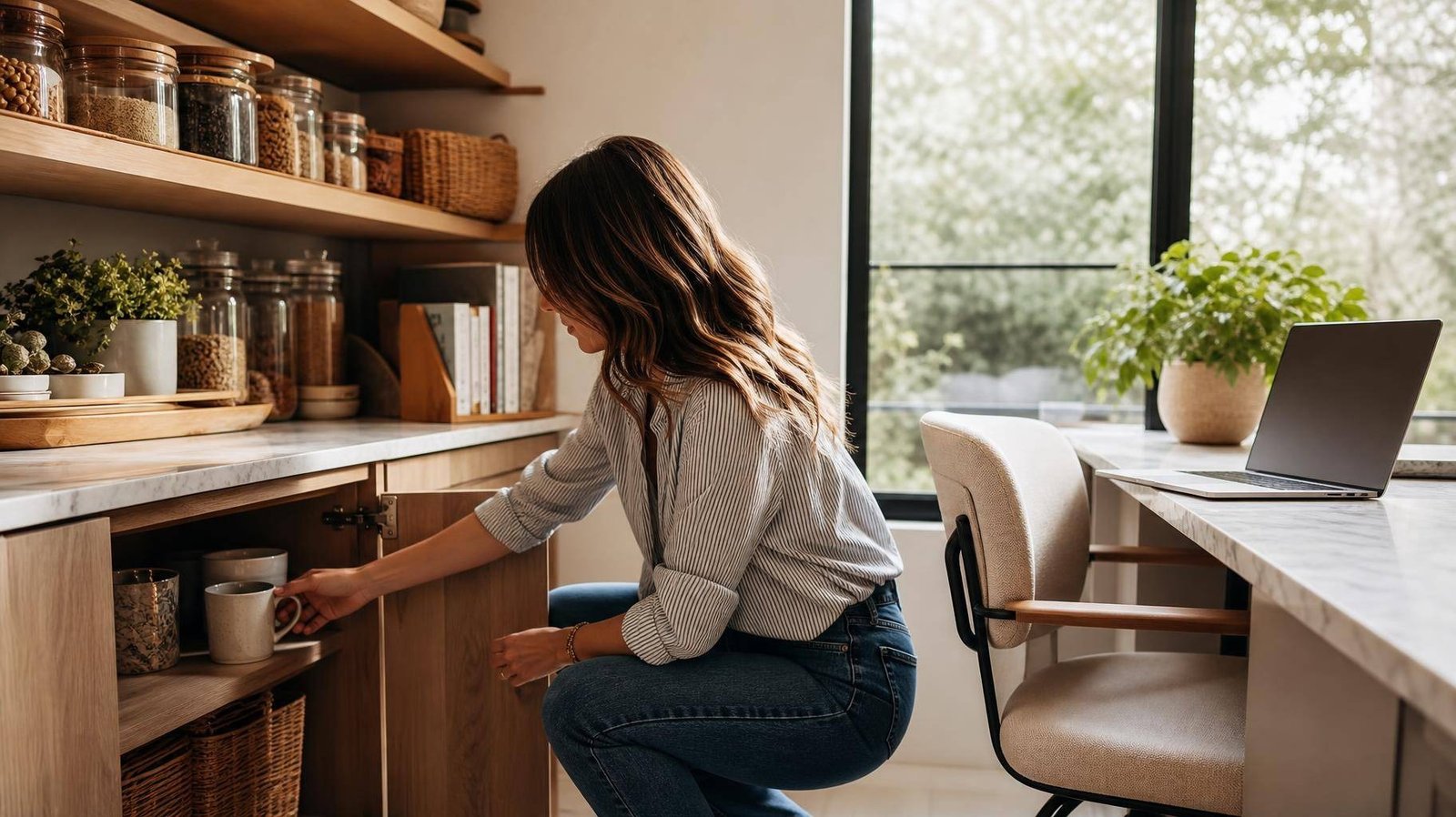 Produtividade além da mesa: como a cozinha organizada sustenta o seu home office