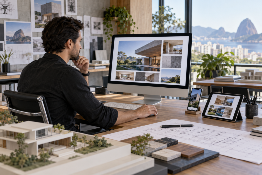site para arquitetos