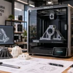 Impressão 3D na engenharia com impressora Creality K1 Max